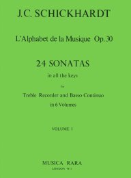 LAlphabet de la Musique op. 30 - Schickhardt, Johann...