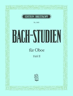 Bach-Studien für Oboe - - Heinze, Walter