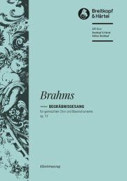 Begräbnisgesang op. 13 - Brahms, Johannes -...