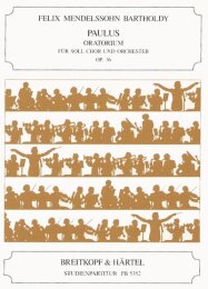 Paulus MWV A 14 op. 36 - Mendelssohn Bartholdy, Felix -...
