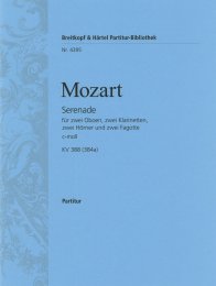 Serenade c-moll KV 388 (384a) - Mozart, Wolfgang Amadeus