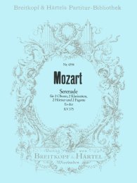 Serenade Es-dur KV 375 - Mozart, Wolfgang Amadeus