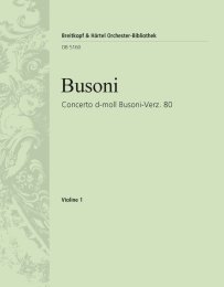 Concerto d-moll Busoni-Verz. 80 - Busoni, Ferruccio -...