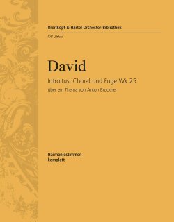 Introitus, Choral und Fuge Wk 25 - David, Johann Nepomuk