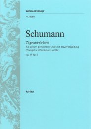 Zigeunerleben op. 29/3 - Schumann, Robert - Cadow, Paul...