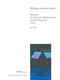 Quintett A-dur KV 581 - Mozart, Wolfgang Amadeus - Breig,...