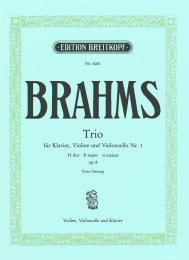 Klaviertrio Nr. 1 H-dur op. 8 - Brahms, Johannes