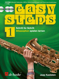 Easy Steps 1 Altsaxophon - Kastelein, Jaap