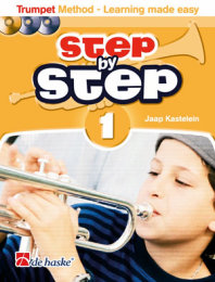 Step by Step 1 Trumpet - Kastelein, Jaap - de Jong, Klaas