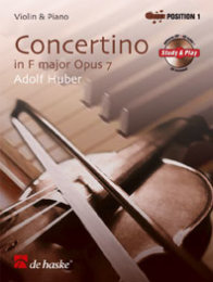 Concertino in F major Opus 7 - Huber, Adolf