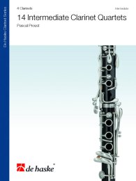 14 Intermediate Clarinet Quartets - Proust, Pascal