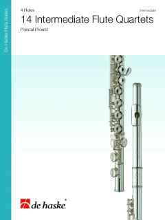 14 Intermediate Flute Quartets - Proust, Pascal