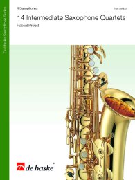 14 Intermediate Saxophone Quartets - Proust, Pascal