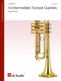 14 Intermediate Trumpet Quartets - Proust, Pascal