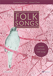 Chorbuch Folk Songs - Verschiedene (s. Einzeltitel) -...