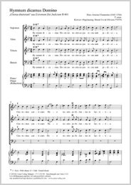 Hymnum dicamus Domino - Charpentier, Marc-Antoine -...