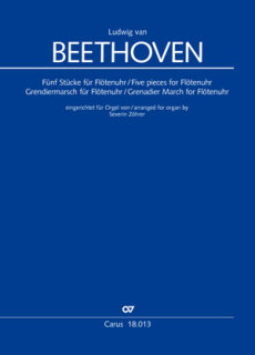 Fünf Stücke für Flötenuhr, Grenadiermarsch für Flötenuhr - Ludwig van Beethoven - Zöhrer, Severin