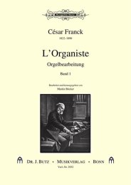 LOrganiste - Orgelbearbeitung Bd. 1 - Franck, César
