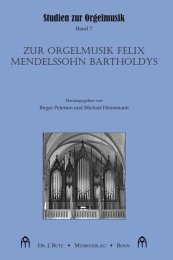 Zur Orgelmusik Felix Mendelssohn Bartholdys, Band 7 -...