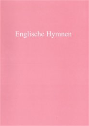 Englische Hymnen - Pritchard - John Stainer - John Goos -...