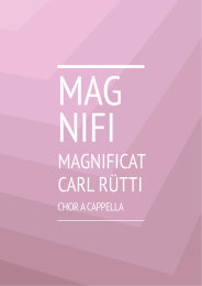 Magnificat - Carl Rütti