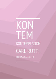 Kontemplation - Carl Rütti