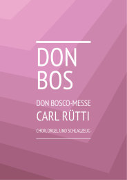 Don Bosco-Messe - Carl Rütti