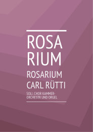 Rosarium - Carl Rütti