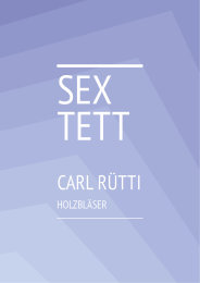 Sextett - Carl Rütti