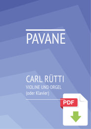 Pavane - Carl Rütti