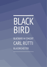 Blackbird in concert - Carl Rütti