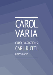 Carol Variations - Carl Rütti