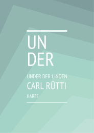 Under der Linden - Carl Rütti