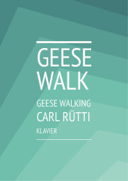 Geese walking - Carl Rütti