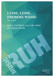 Leise, leise, fromme Weise - Carl Maria Von Weber -...