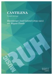 Cantilena F-Dur - Josef Rheinberger - Claude Rippas