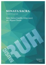 Sonata sacra - Charles-Camille Saint-Saens - Claude Rippas
