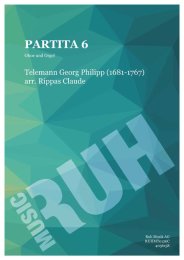 Partita Nr. 6 in Es-Dur - Georg Philipp Telemann - Claude...