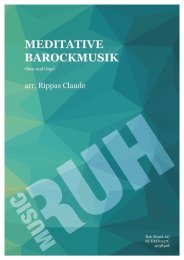 Meditative Barockmusik - Diverse - Claude Rippas