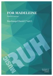 For Madeleine - Daniel Baschnagel
