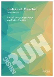 Entrée et Marche - Henry Purcell - Christian Meier