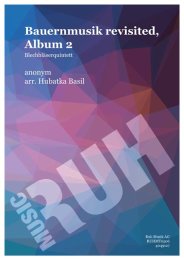 Bauernmusik revisited, Album 2 - Anonymus - Basil Hubatka