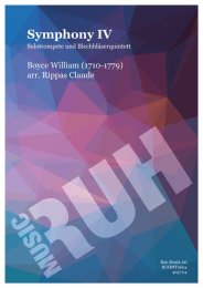 Symphony IV - William Boyce - Claude Rippas