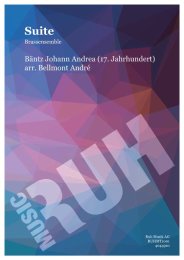 Suite - Johann Andrea Bäntz - André Bellmont