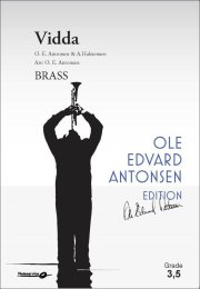 Vidda - Solo for Trumpet and Brass Band - Halstensen,...