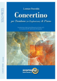 Concertino Per Trombone (Trombone + Piano) - Pusceddu,...