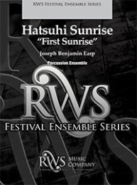Hatsuhi Sunrise: (First Sunrise) - Earp, Joseph Benjamin