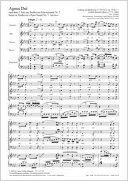 Agnus Dei - Ludwig van Beethoven - Bierey, Gottlob Benedict - Bock, Sabine