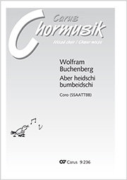 Aber heidschi bumbeidschi - Buchenberg, Wolfram