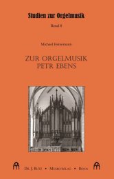 Zur Orgelmusik Petr Ebens - Heinemann, Michael
